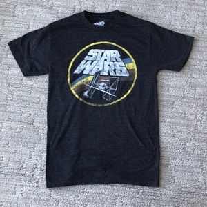 Gray Star Wars tee, size small